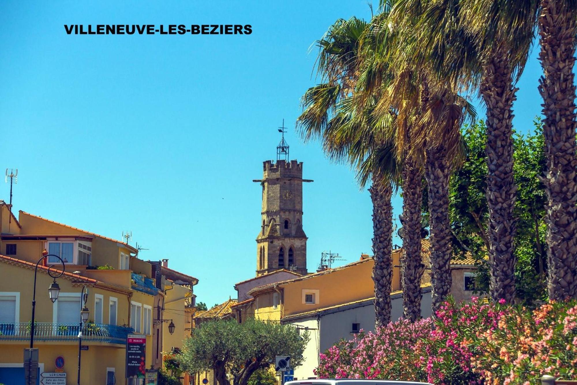 Hotel Las Cigalas Villeneuve-les-Beziers Exterior photo