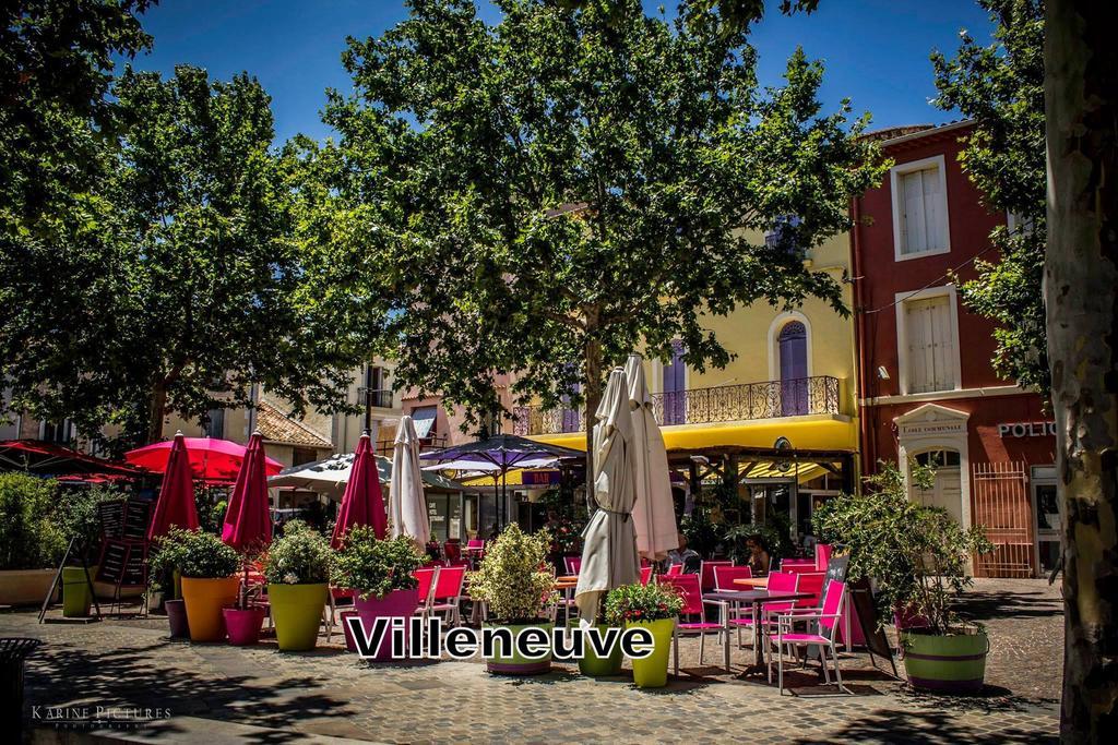 Hotel Las Cigalas Villeneuve-les-Beziers Exterior photo