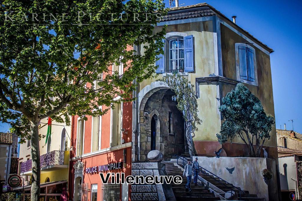 Hotel Las Cigalas Villeneuve-les-Beziers Exterior photo